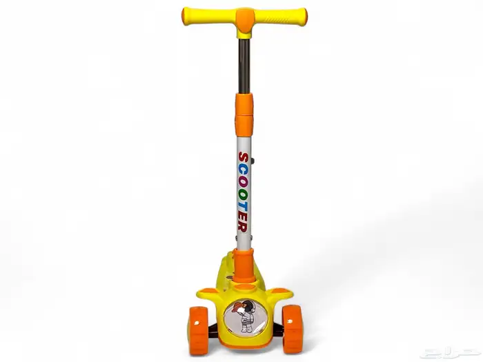 سكوتر توازن للاطفال ( سكوتر يدوي ) بطول قابل للتعديل بعدة 9