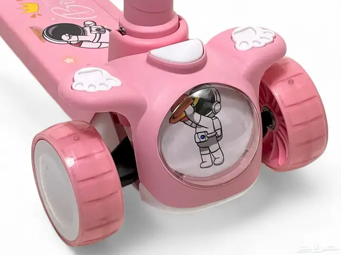 سكوتر توازن للاطفال ( سكوتر يدوي ) بطول قابل للتعديل بعدة 17