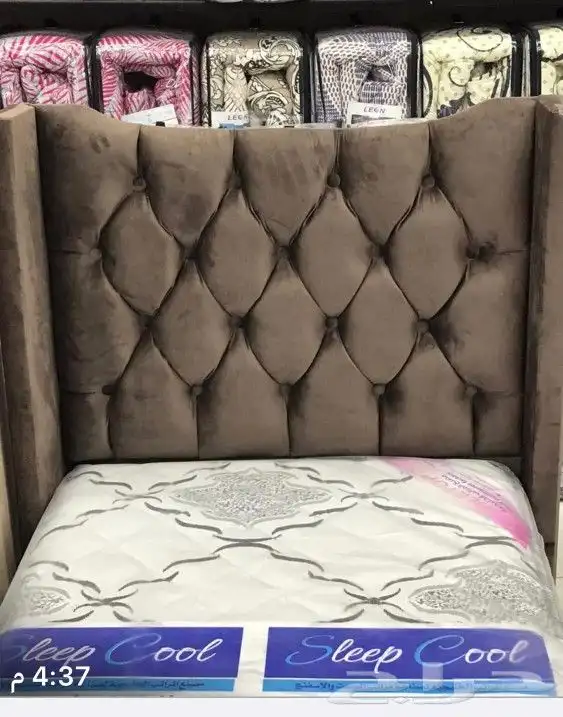 سرير حديد خشب 12