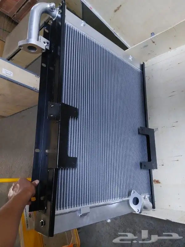 مبرد زيت هيدروليك بوكلين هونداي داش oilcooler 7 0