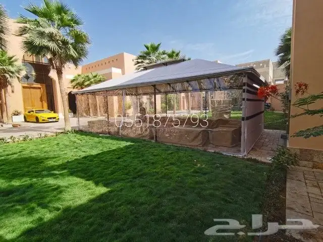 مظلات وسواتر برجولات 2