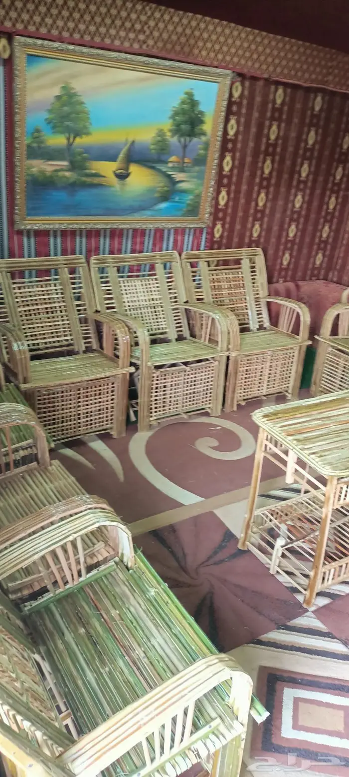 كراسى سعف النخيل 6