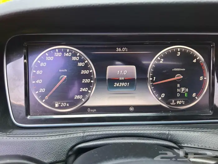 مرسيدس S350 لارج فل كامل 2015 محول 2020 7