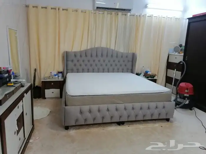 سرير حديد خشب 4