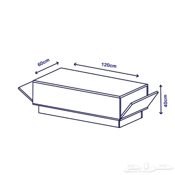 طقم طاولات تصميم تركي لون أبيض 6