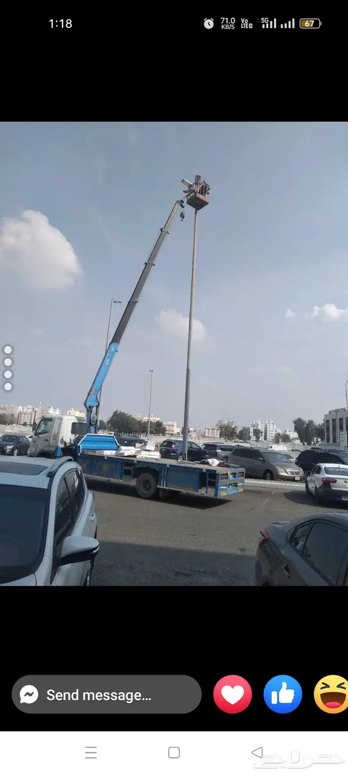 Boom Truck for rent jeddah 3