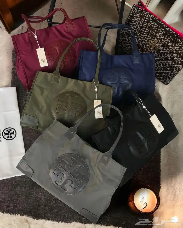 شنط ثلاث ماركات من فخامة شنطة برادا مع توري بورش سيلين PRADA 2