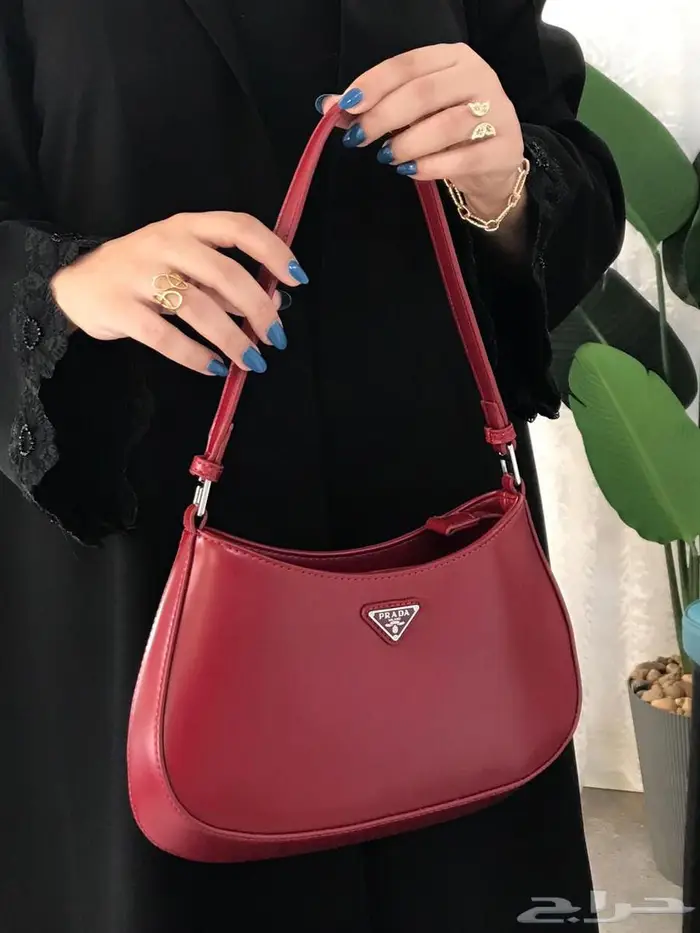 شنط ثلاث ماركات من فخامة شنطة برادا مع توري بورش سيلين PRADA 12