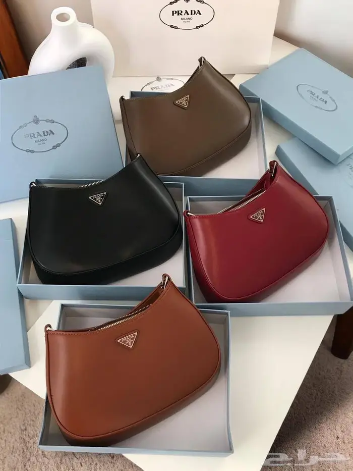 شنط ثلاث ماركات من فخامة شنطة برادا مع توري بورش سيلين PRADA 3