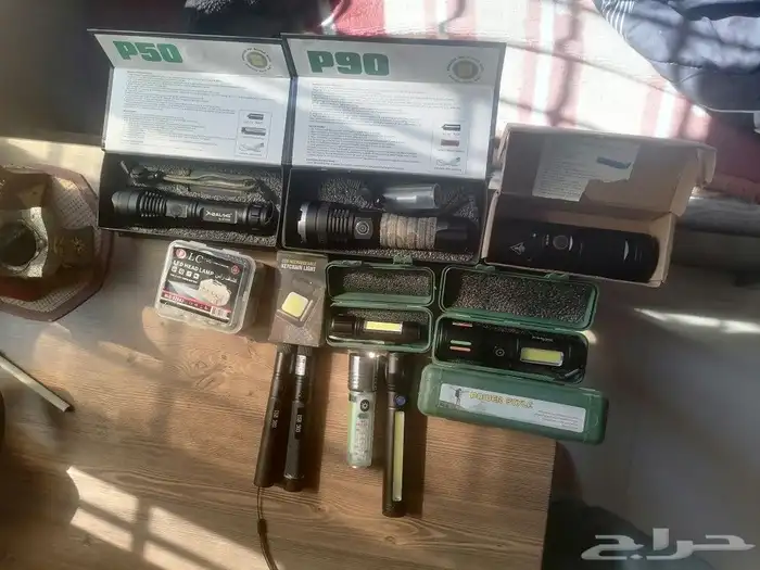 كشافات للبيع كل واحد له سعره عالسوم 0