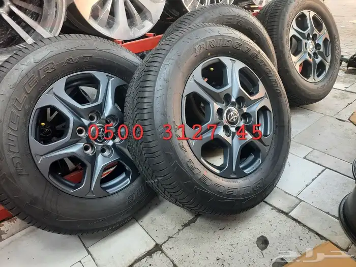 جنوط لاندكروزر جي ار اصلي وكاله 7