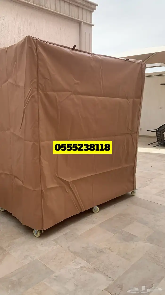 حامل حطب حديد ولحام قوي كفرات اصليه مزوده بفرامل 15
