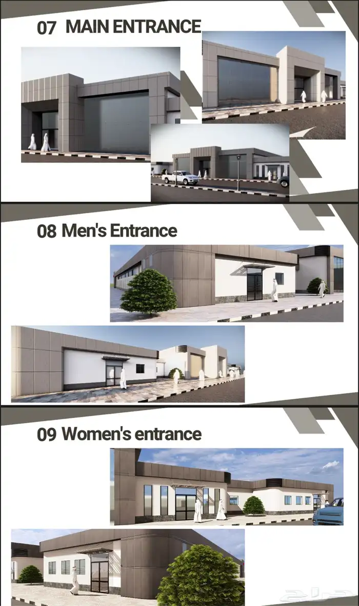 تصميم واجهات للجهات الخاصة والحكومية 3