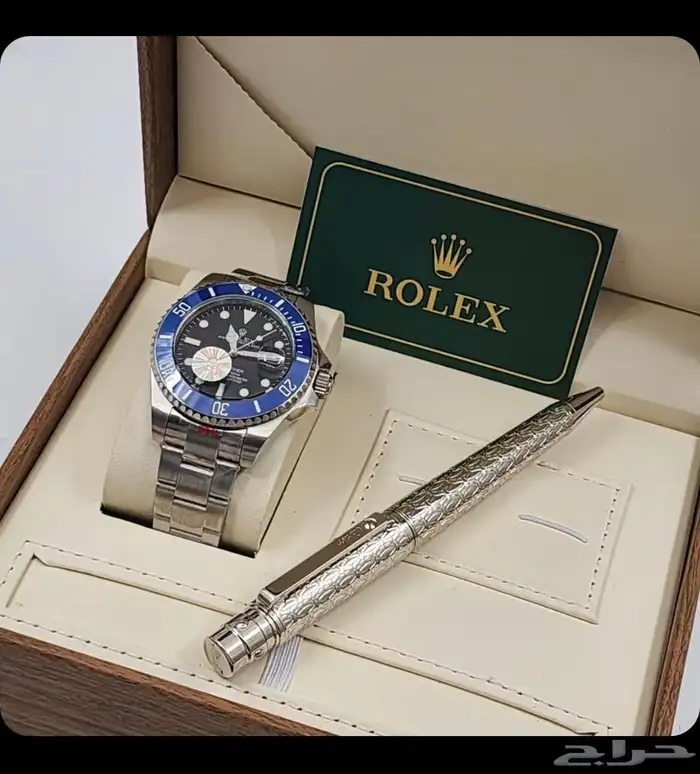 عرض قلم مع ساعة ماركة 6