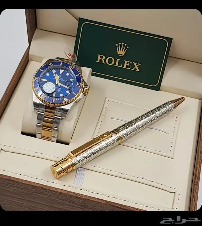 عرض قلم مع ساعة ماركة 4