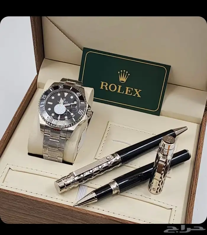 عرض قلم مع ساعة ماركة 2