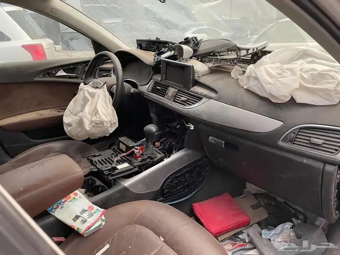 اودي تشليح البيع كامل audi a6 6