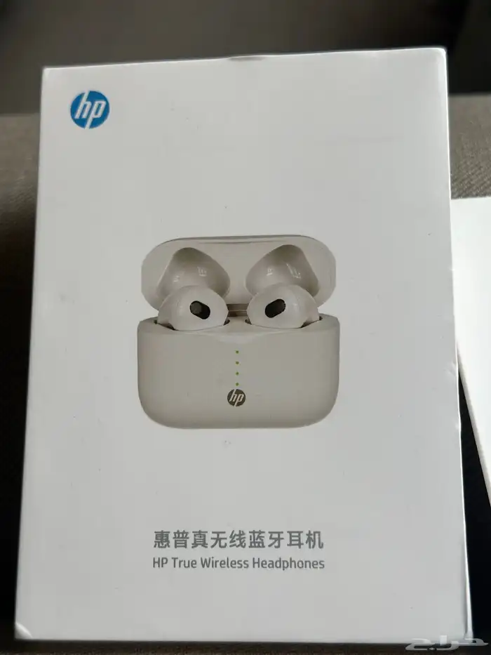 سماعات ايربودز hp المعروفة جديدة بسعر مناسب 10