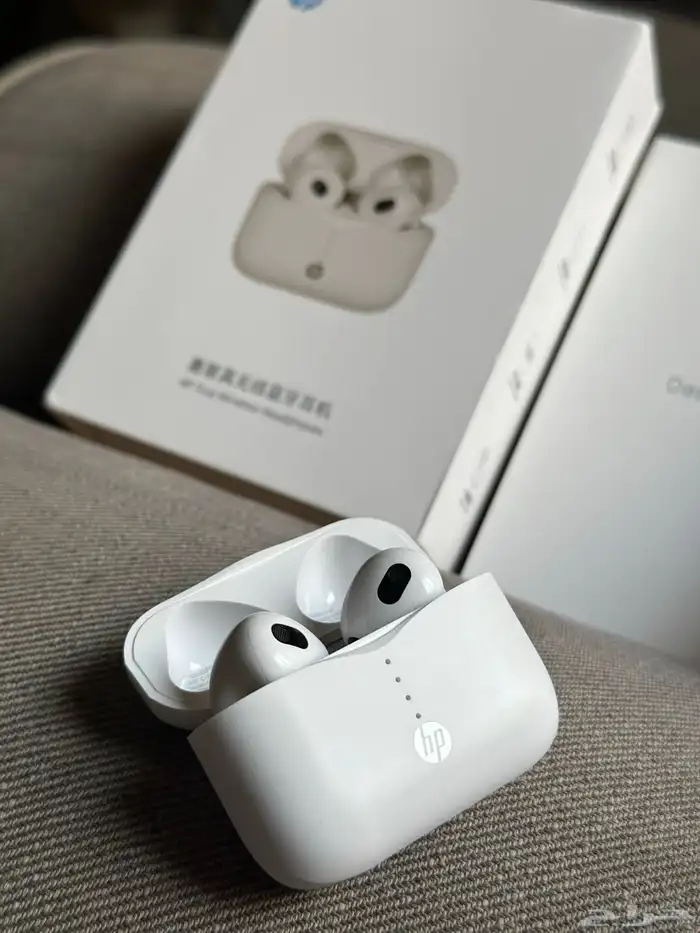 سماعات ايربودز بلوتوث نوع hp بسعر ممتاز 10