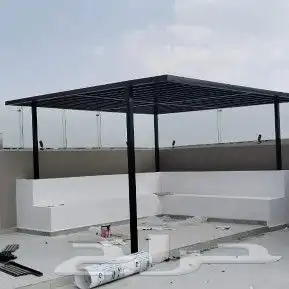 تنسيق وتصميم حدائق جده ومكه جالست عشب صناعي خشب باركيه شلالا 5