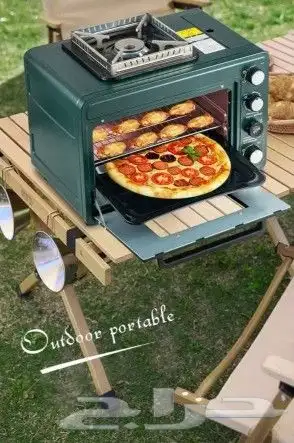 فرن غاز 2في 1 ومعه شعله للسفر والرحلات 3