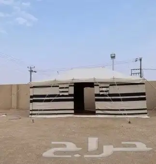 خيام بيض بيوت شعر ابيض اسود تجهيز مخيمات 2