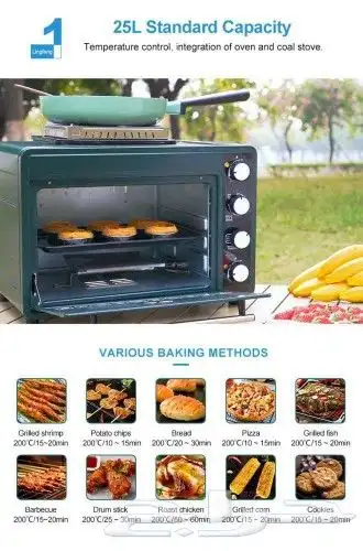 فرن غاز 2في 1 ومعه شعله للسفر والرحلات 5