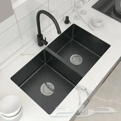 مجلى مطبخ نانو اسود 88 45 تحت المجلى 0
