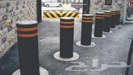 مصدات اسطوانية هيدروليكية   أمان فائق للمداخل 4