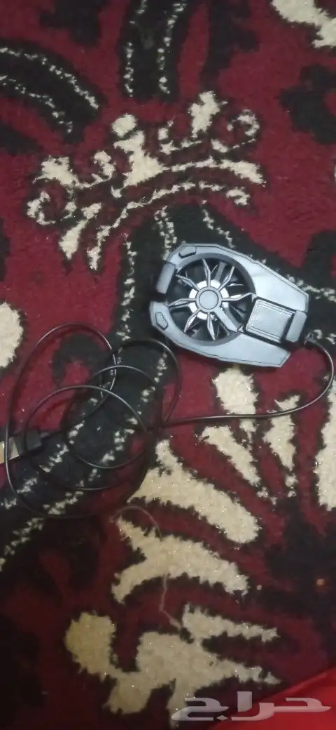 كيبورد مع موس بلوتوث مع مبرد لي الجوال 1