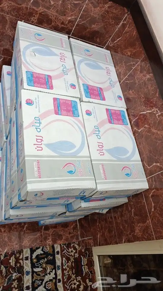 عروض مياه روان سعر الكرتون 9 ريال 0