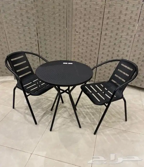 كرسيين وطاولة خارجي 1