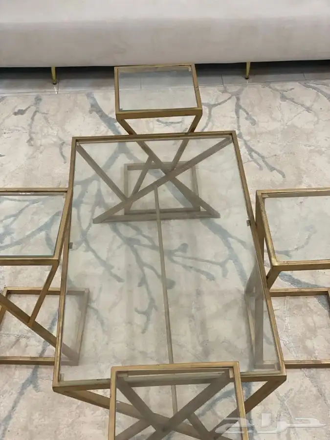 طقم طاولات حديد 5 قطع الموقع خليص شمال مكه 1