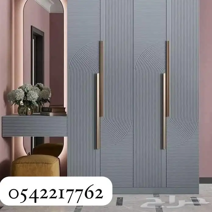 غرف نوم - ديكورات خشبيه - ابواب - تلبيس جدران - فوم 25