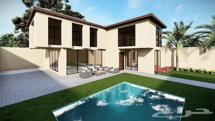 تصميم داخلي وخارجي _ تصميم مخططات وتنفيذ 3