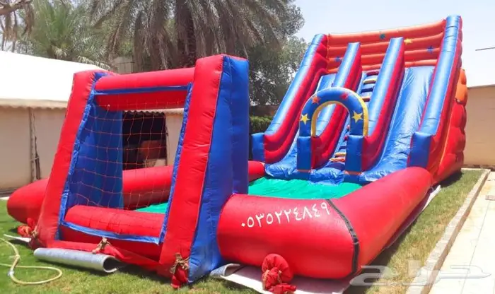 نطيطات ملعب صابوني زحاليق مائيه الرياض 3