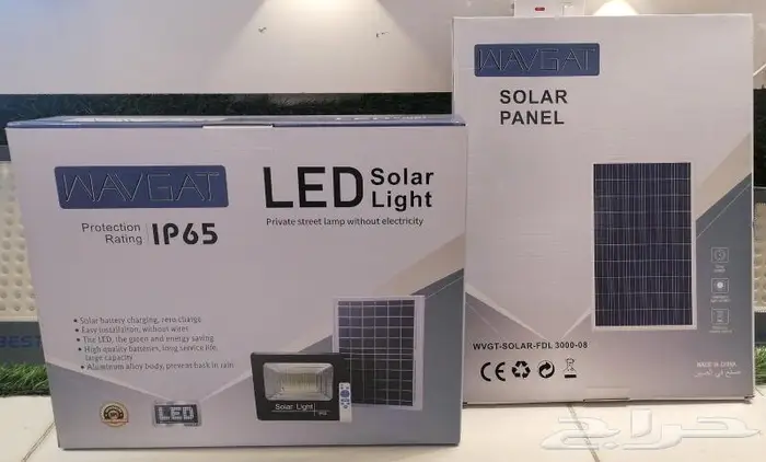 كشافات طاقة شمسية العرض القوة 1