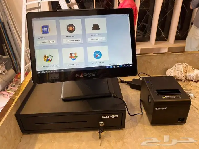 أجهزة كاشير بالبرنامج لكافة الانشطه التجاريه 4