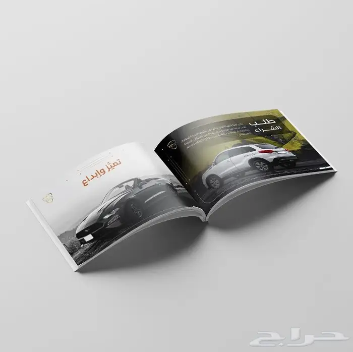 تصميم بروفايل شركة ملف تعريفي تقرير مصمم جرافيك محترف 1