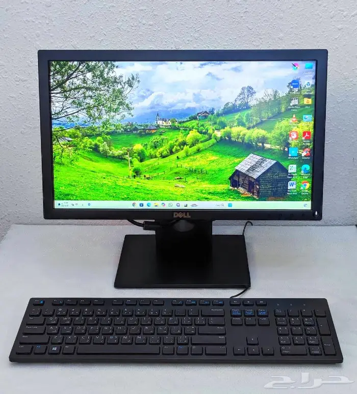 كمبيوتر مكتبي دلDELL_شبه جديد_سريع وعملي _SSD 2