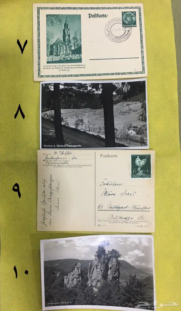 بطاقات بريدية المانية قبل 1945م 4