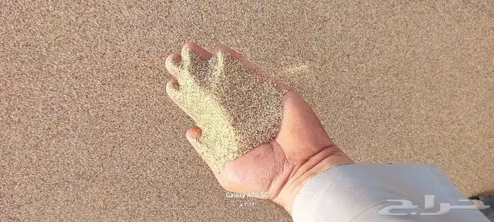 رمل سنفرة الحديد 0