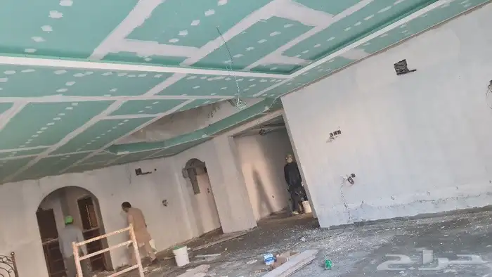ديكورات جبس واصباغ داخلي وخارجي وتشطيب ترميم 9