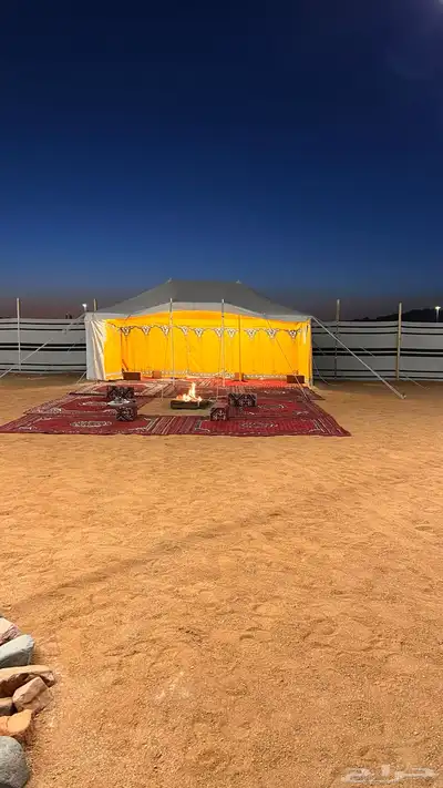 ( مخيمات للايجار اليومي ) مقابل حي الملك فهد 44