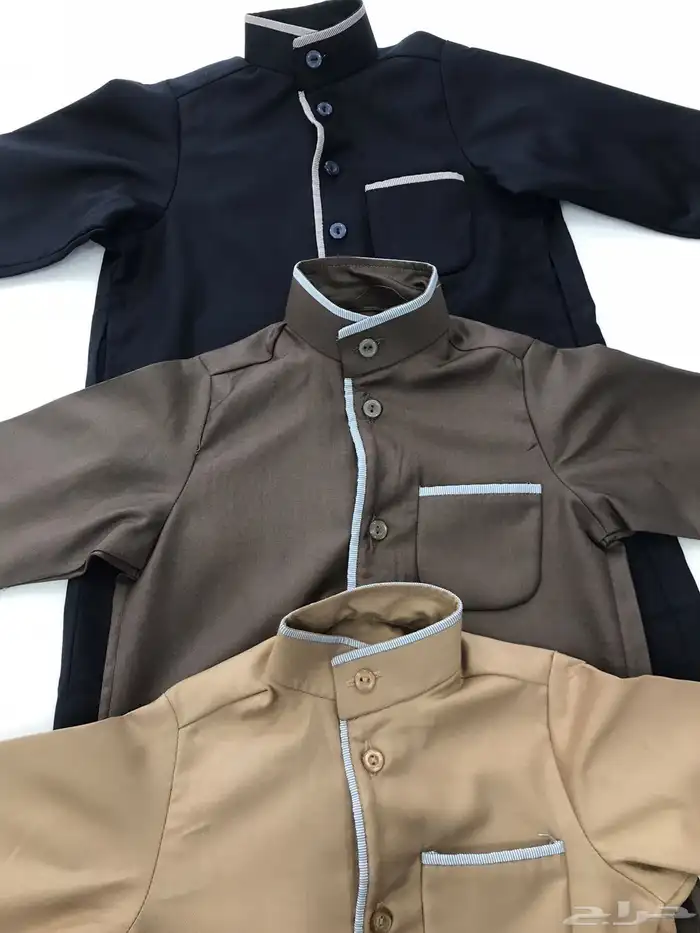 (25و40ريال أقل سعر) ثوب مواليد و ولادي مكحل من الكويت 5