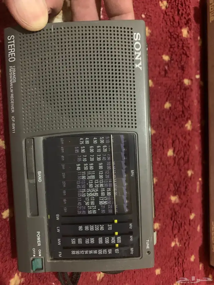 تراث تحفة انتيكا راديو ياباني قديم وشغال ومميز ونادر 20