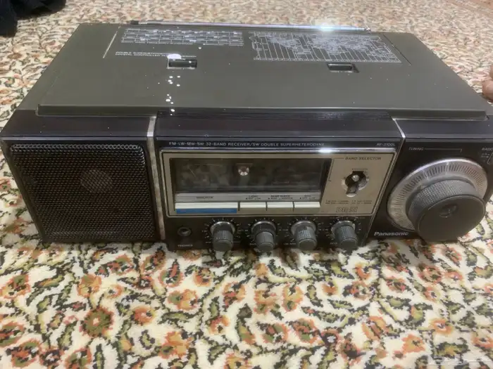 تراث تحفة انتيكا راديو ياباني قديم وشغال ومميز ونادر 13