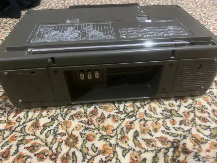 تراث تحفة انتيكا راديو ياباني قديم وشغال ومميز ونادر 8