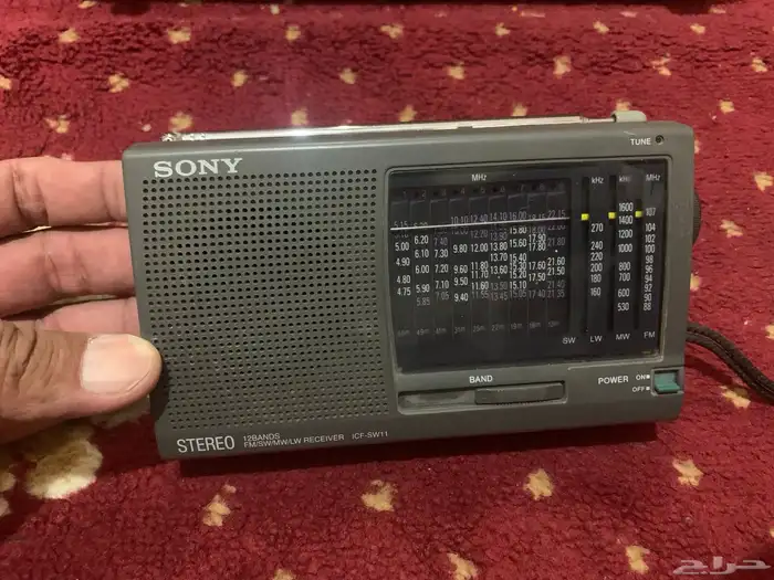 تراث تحفة انتيكا راديو ياباني قديم وشغال ومميز ونادر 19