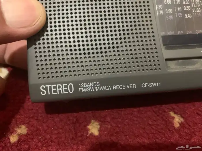 تراث تحفة انتيكا راديو ياباني قديم وشغال ومميز ونادر 29